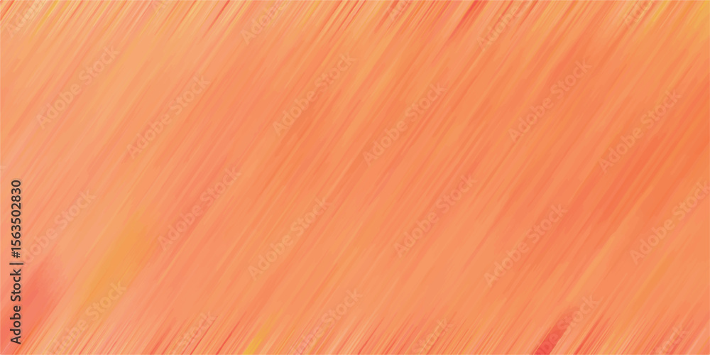 Poster textured orange and peach diagonal brush stroke composition featuring artistic lines and subtle colo