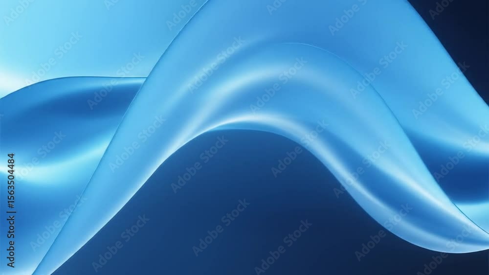Poster light blue soft textures flow in abstract motion, creating a suitable seamless background ideal for 