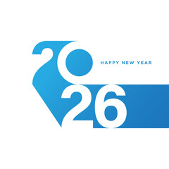 2026 Happy New Year Celebration Design.