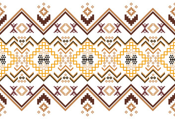abstract Traditional geometric ethnic fabric pattern ornate elements with ethnic patterns design for textiles, rugs, clothing, sarong, scarf, batik, wrap, embroidery, print, curtain, carpet, wallpaper