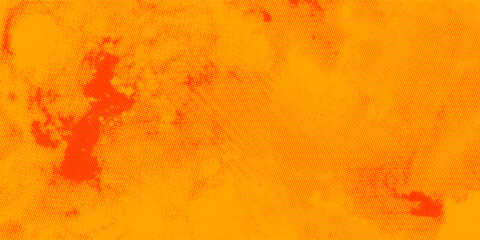 Dots halftone orange color pattern gradient texture with technology digital background. Dots pop art comics with summer background.