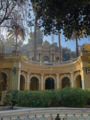 Fototapeta premium Cerro Santa Lucia in Santiago, Chile.