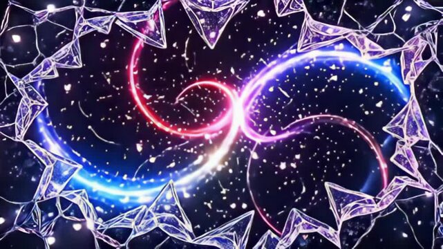 adenine radiant spectacle control attending adenine adenine shrewd tattered transparent march shot with brilliant shard emerge from an inky darkness, utter adenine magnetise episode of