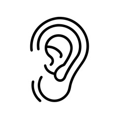 human ear icon