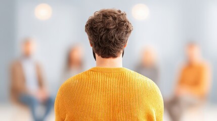 Open talk underway in a safe space fostering a stigma-free conversation
