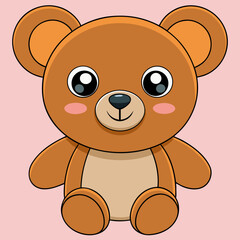 Fototapeta premium teddy bear cartoon