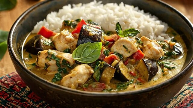 som tum thailand dish video