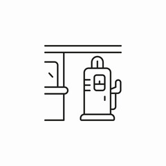 gas pump station icon sign vector © Sevilkhanim