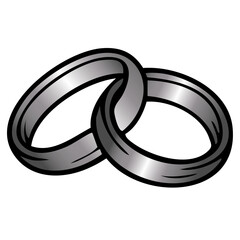 Eheringe silber Icon