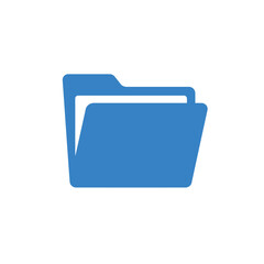 blue folder icon