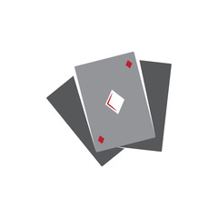 Playing card icon vector illustration
