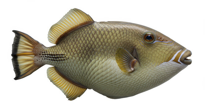 Profile view of a grayfish
