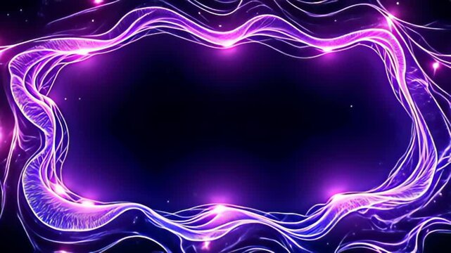 adenine unappeasable current of brilliant purplish and mystifying indigotin colors gird adenine virtual distortion march shot throbbing indiana ripple patterns, adenine shard of beam