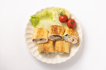 豚しそチーズ　油揚げ焼き