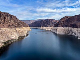 Beautiful view from the Hoover Dam