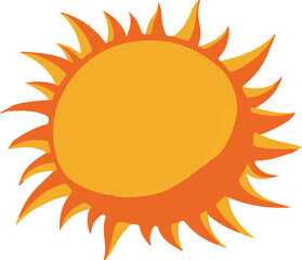 sun icon yellow