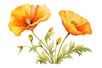California Poppy poppy flower plant.