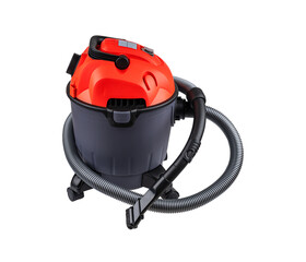 Vacuum cleaner isolated on transparent background.