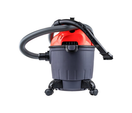 Vacuum cleaner isolated on transparent background.