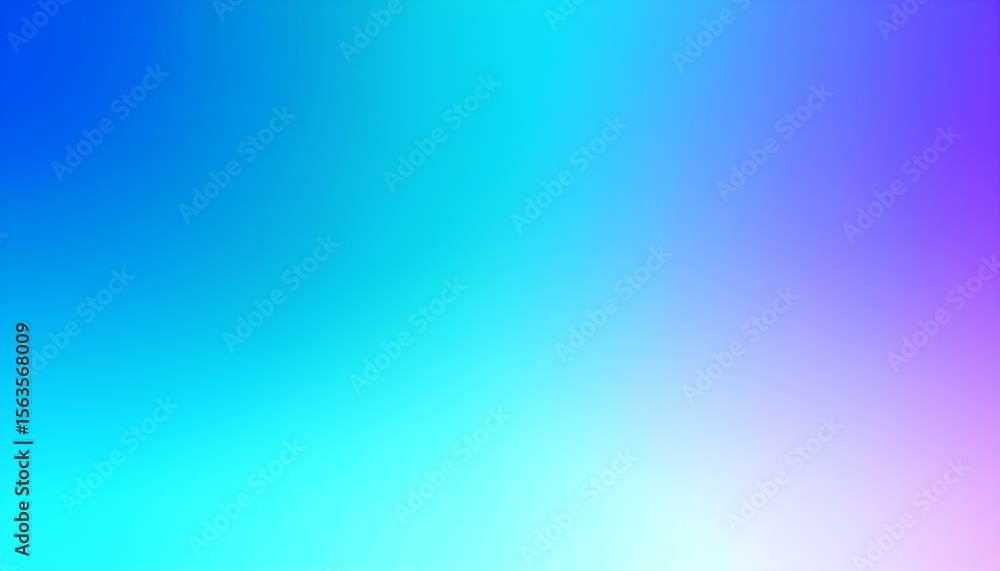 Aufkleber Abstract blurred color gradient of pastel blue, pink and purple with smooth textured background. Soft color gradient dark abstract background banner card poster wallpaper design website header.