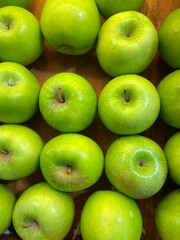fresh green apples