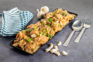 Garlic butter chicken is a delicious dish made with tender chicken cooked in a rich garlic and...