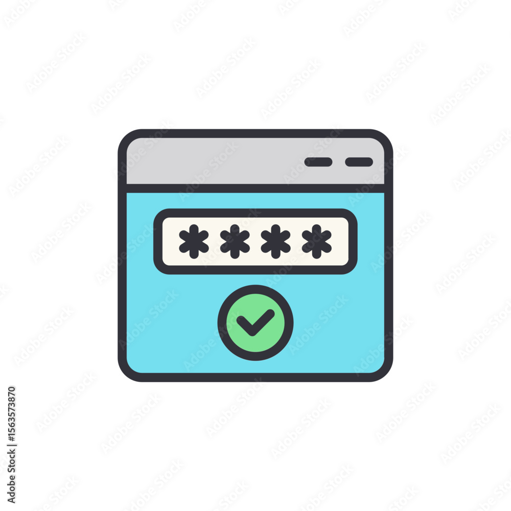 Poster protected access with correct password accepted on transparent layer