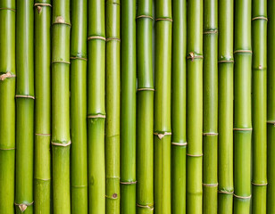 Fototapeta premium Bamboo Texture – Sustainable Green Natural Background