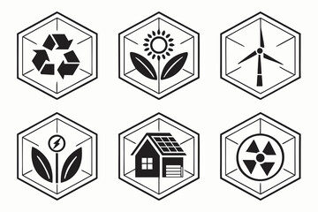 set of icons