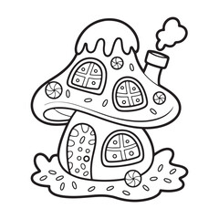 cute candle with holly bold & easy cute christmas coloring page,  Whimsical Gingerbread House Coloring Pages for Kids & Adults, Christmas Coloring Pages, bold & easy cozy winter coloring book pages, 