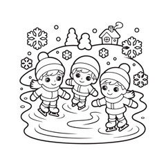 cute candle with holly bold & easy cute christmas coloring page,  Whimsical Gingerbread House Coloring Pages for Kids & Adults, Christmas Coloring Pages, bold & easy cozy winter coloring book pages, 