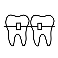 Dental Clinic Vector Icon
