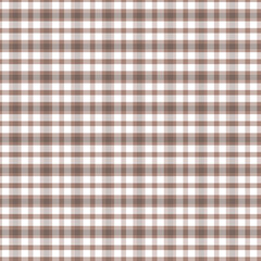 Classic Taupe Gingham Check Fabric Texture