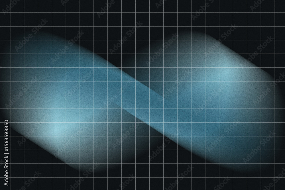 Poster futuristic grid background with abstract 3d shapes | y2k aesthetic. high-resolution futuristic backg