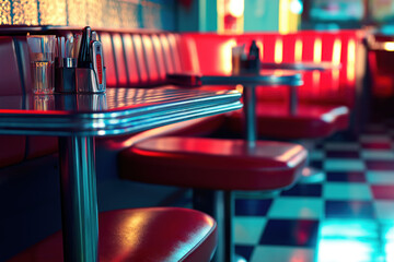 Retro Diner Interior