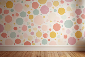 Colorful Circle Pattern Wall Decor