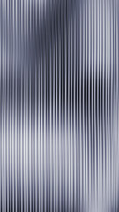 Pearlescent ribbed white glass texture. Frosted acrylic bath wall. Ribbed fluted door window closeup. 3d transparent ribbed glass wallpaper with refraction effect. Reeded glass wallpaper design.