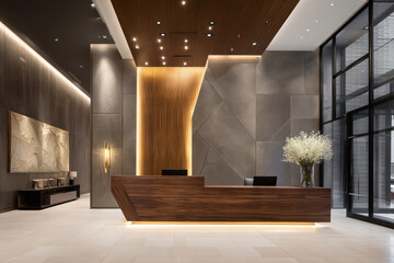 Modern Hotel Lobby Interior Design