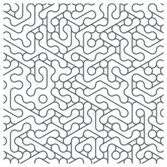 Creative Abstract Geometric Pattern Halftone Background