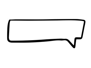 Speech Bubbles and Text Doodles. Hand drawn text bubbles and frames for sayings and messages. Suitable for decorating posts, comics, presentations.