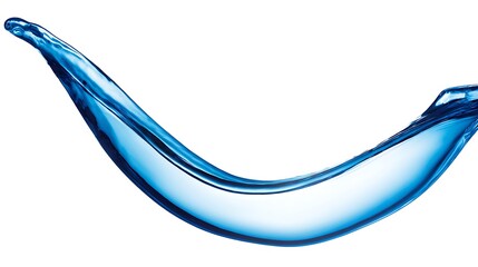 Water splash, dynamic fluid motion
