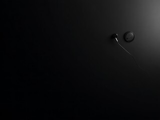 Headphones on dark surface (1)