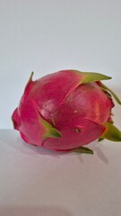 Dragon fruit on white background
