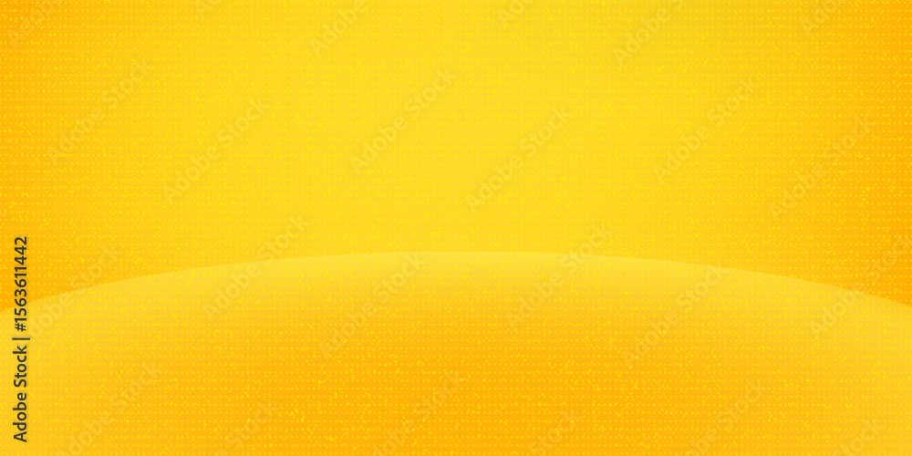 Poster yellow background abstract with gradient in empty room studio, yellow empty room studio gradient use