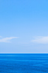 海　水平線　青空