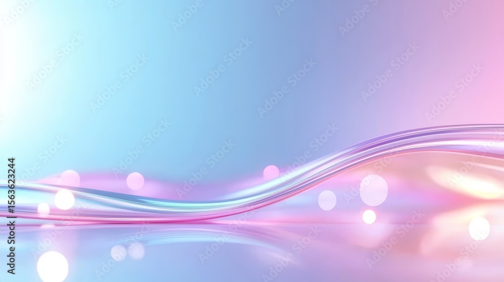 Poster dynamic abstract background colorful lines and blurred hues in motion vivid