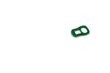 Can open a soft drink can on a white background