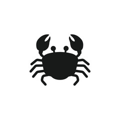 Crab Icon Crab Design Vector