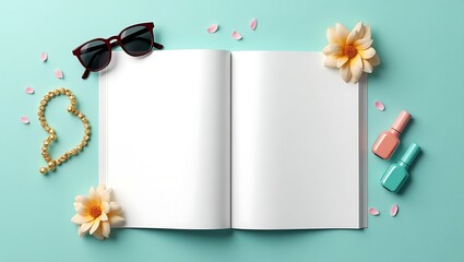 Creative Layout with Notebook