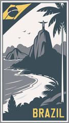 Viva Brazil - Travel Poster Design